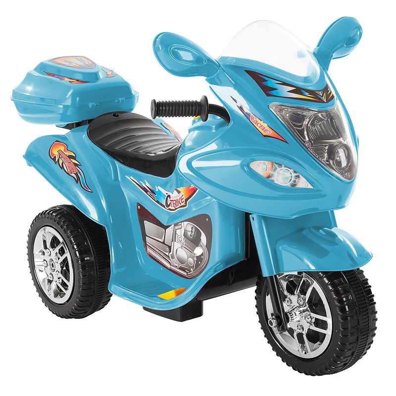 Lil Rider Ride-On 3-Wheel Motorcycle, Blue