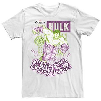 Men's Marvel Avengers Hulk Smash Sketch Tee