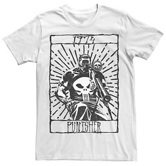 Men's Marvel The Punisher Scripture Revelations Tee
