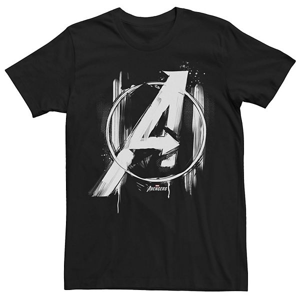 Men's Marvel Painted Avengers Symbol Tee