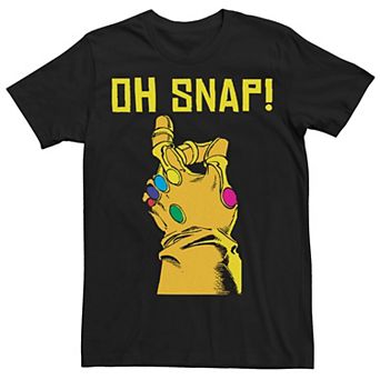 Men's Marvel Thanos Oh Snap Tee