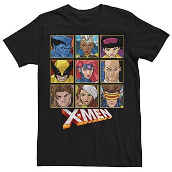 Men's Marvel X-Men Character Box Up Tee