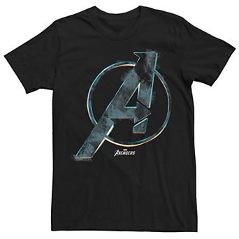 Men's Marvel Asphalt Symbol Tee