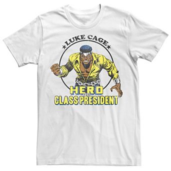 Men's Marvel Luke Cage Hero For Class President Tee