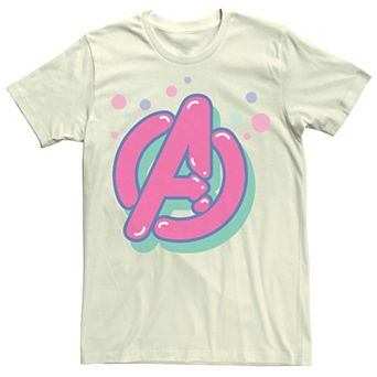 Men's Marvel Avengers Logo Gauge Symbol Tee