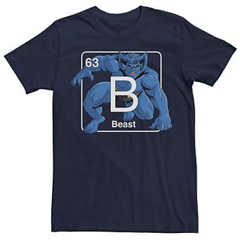 Men's Marvel X-Men Beast Periodic Element Tee