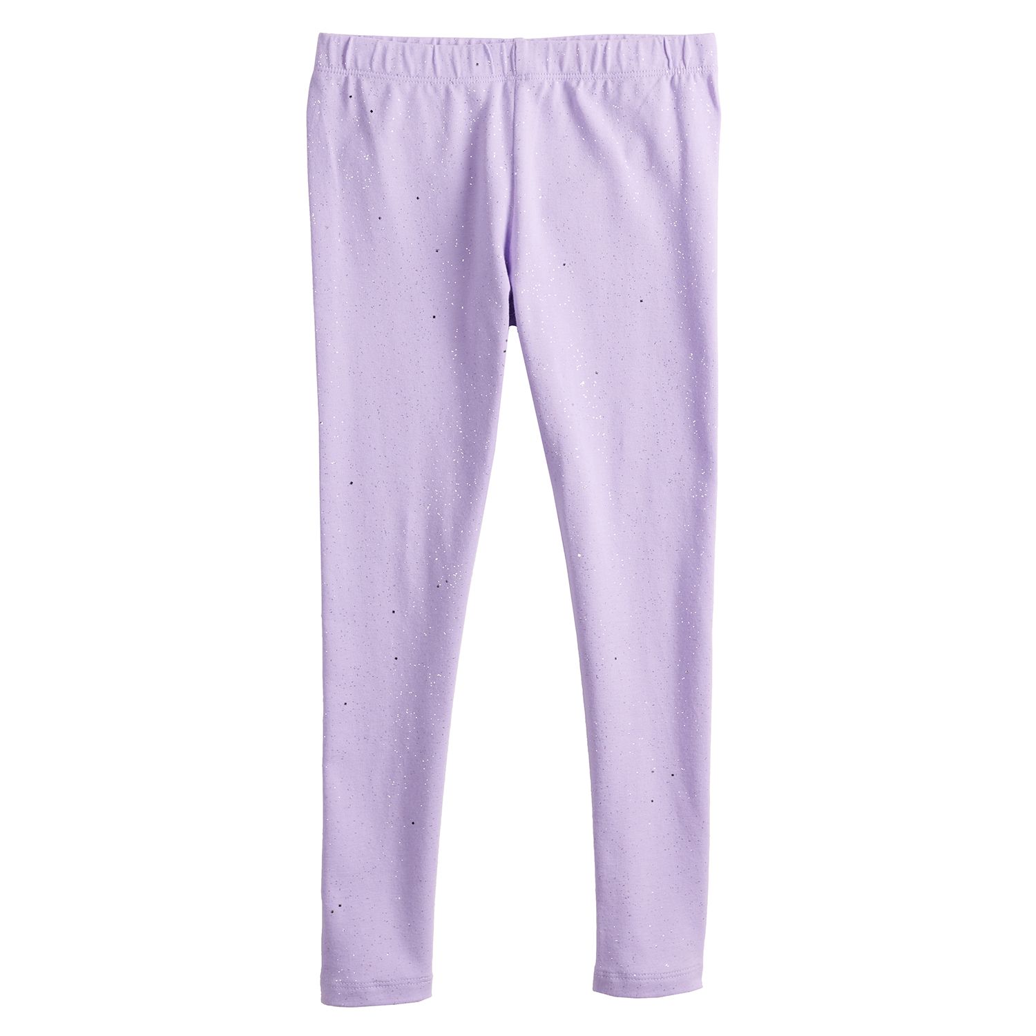 girls purple leggings