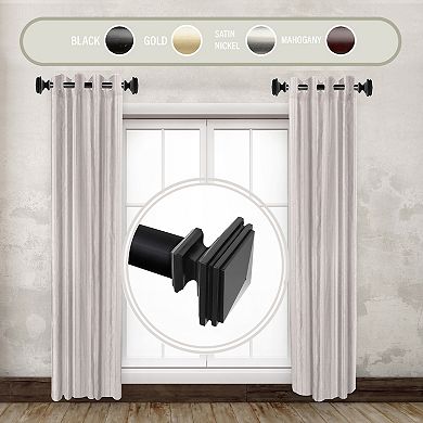 Rod Desyne 1" Bedpost Side Curtain Rod