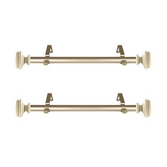 Rod Desyne 1" Bedpost Side Curtain Rod