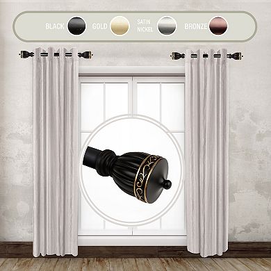 Rod Desyne 1" Debussy Side Curtain Rod