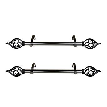Rod Desyne 1" Flora Side Curtain Rod