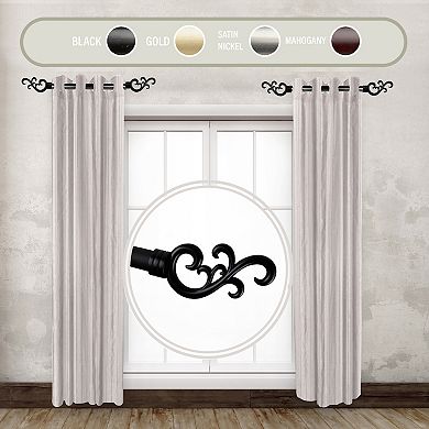 Rod Desyne 1" Madeline Side Curtain Rod