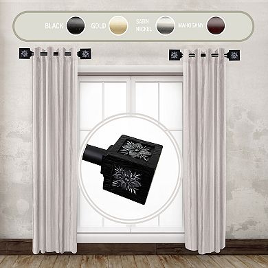 Rod Desyne 1" Ophelia Side Curtain Rod