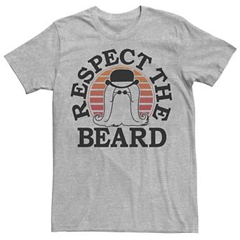 Men's The Addams Family Cousin It Respect The Beard Tee