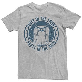Men's The Addams Family Party In The Front Party In The Back Tee
