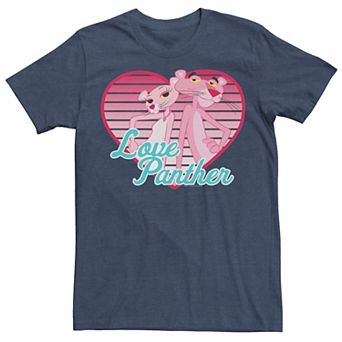 Men's The Pink Panther Valentine's Day Love Panther Tee