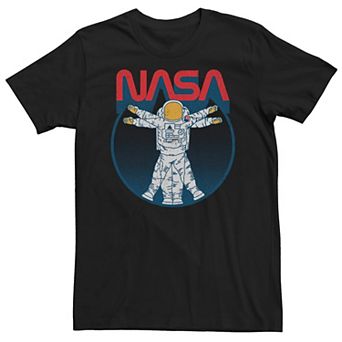 Men's NASA Astronaut Vitruvian Logo Tee