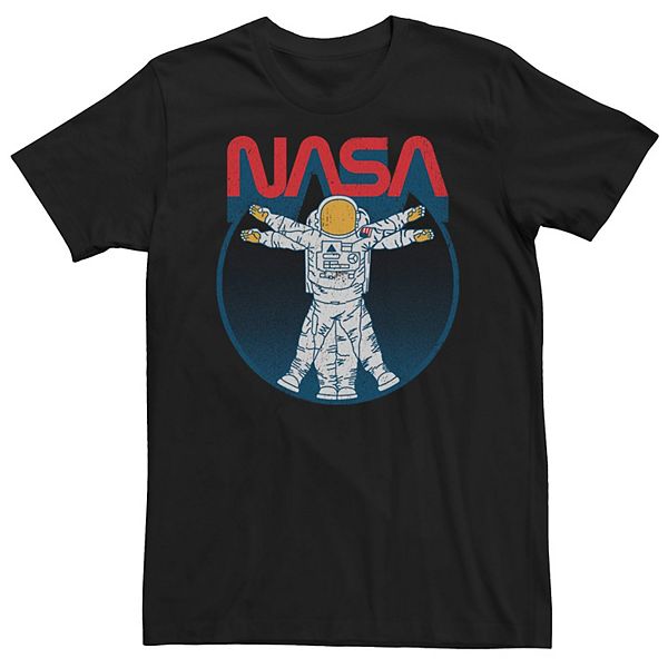 Men's NASA Astronaut Vitruvian Logo Tee