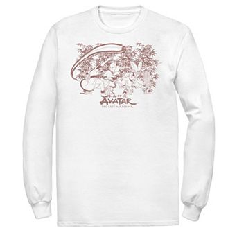 Men's Nickelodeon Avatar: The Last Airbender Group Action Pose Tee