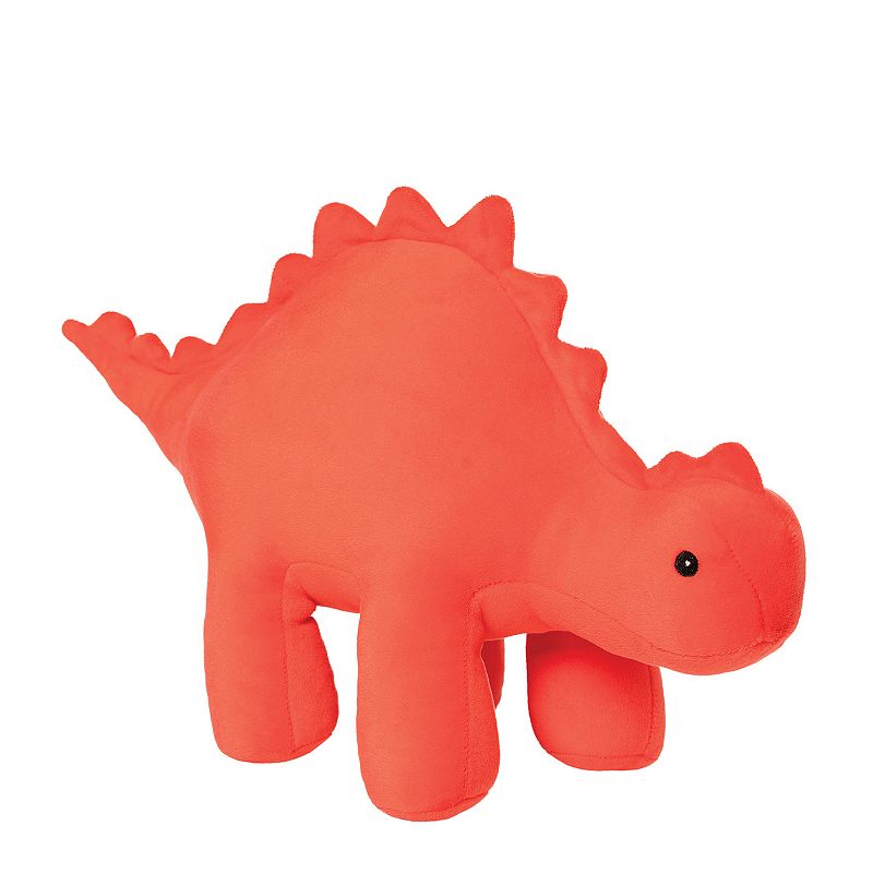 Manhattan Toy Velveteen Gummy Dino Stuffed Animal, Multicolor