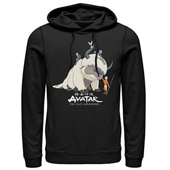 Men's Avatar: The Last Airbender Appa Ride Group Shot Hoodie