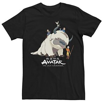 Men's Avatar: The Last Airbender Appa Ride Group Shot Tee