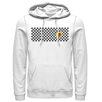 Men's Nickelodeon All That Left Chest Logo Paneled Checkers Hoodie