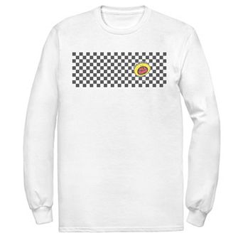 Men's Nickelodeon All That Left Chest Logo Paneled Checkers Tee