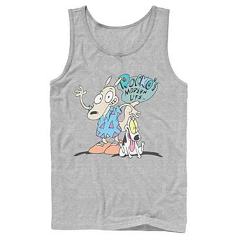 Men's Nickelodeon Rocko's Modern Life Show Intro Tank Top