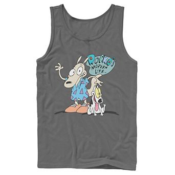 Men's Nickelodeon Rocko's Modern Life Show Intro Tank Top