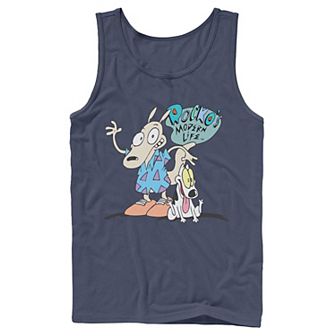 Men's Nickelodeon Rocko's Modern Life Show Intro Tank Top
