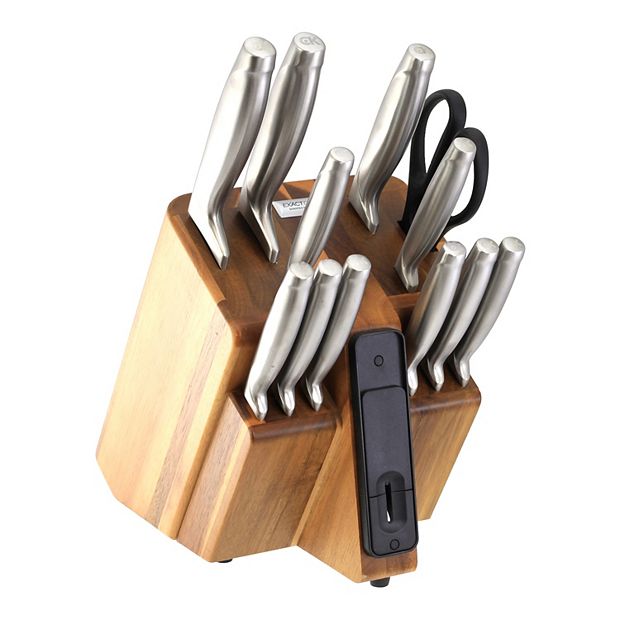 KD 6 Pcs Stainless Steel Kitchen Knife Wooden Block Set – Knife Depot Co.