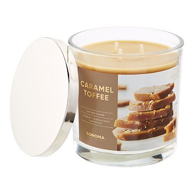 Sonoma Goods For Life® Caramel Toffee 14-oz. Candle Jar
