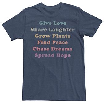Men's Give Share Grow Inspiration Tee