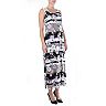 Women's Nina Leonard Print Maxi Dress