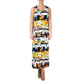 Women's Nina Leonard Print Maxi Dress