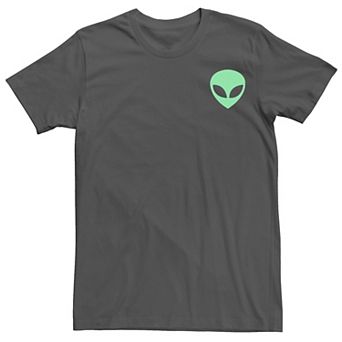 Men's Alien Eyes Left Chest Tee