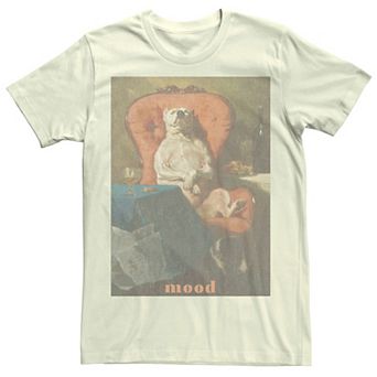 Men's Dog Chair Painting Mood Tee