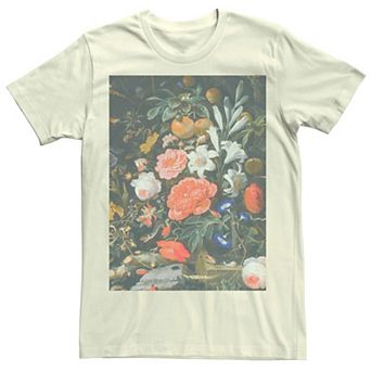 Men's Renaissance Flowers Painting Tee