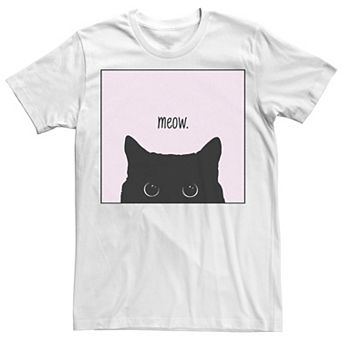 Men's Meow Cat Pop Art Tee