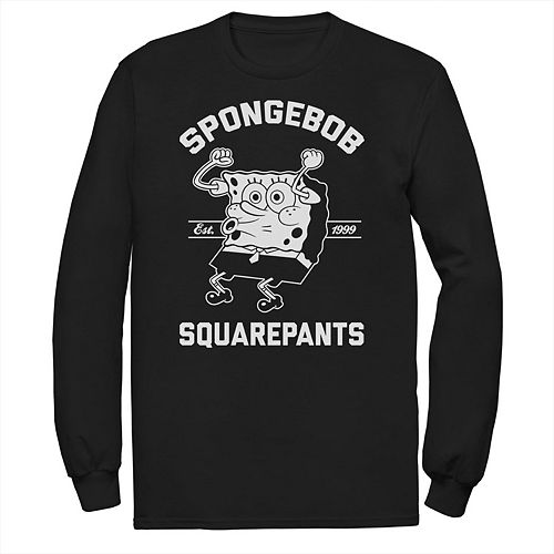 Men S Nickelodeon Spongebob Squarepants Excited Established 99 Tee