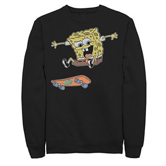 Men's SpongeBob SquarePants Skateboard Trick Sweatshirt