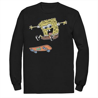 Men's SpongeBob SquarePants Skateboard Trick Tee