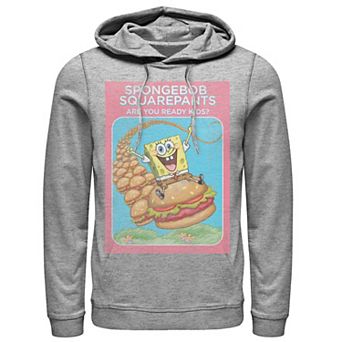 Men's SpongeBob SquarePants Are You Ready Kids Vintage Poster Hoodie