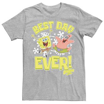 Men's SpongeBob Sponge On The Run Best Day Ever Tee