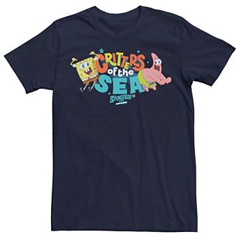 Men's SpongeBob SquarePants Sponge On The Run Critters Of The Sea Tee