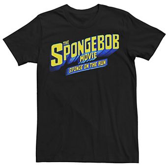Men's SpongeBob SquarePants Movie Sponge On The Run Logo Tee