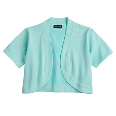 Women's Nina Leonard Open-Front Crop Bolero