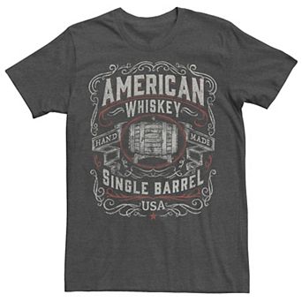 Men's American Whiskey Single Barrel Vintage Tee