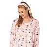 Women's & Petite Cuddl Duds® Fleece Pajama Top, Pajama Pants & Headband Set
